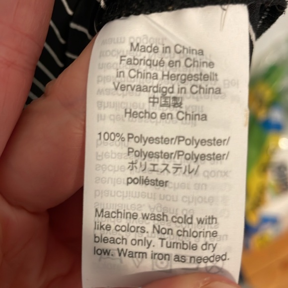 Madewell Size XS Striped Black and White Novel Dress - Picture 7 of 7